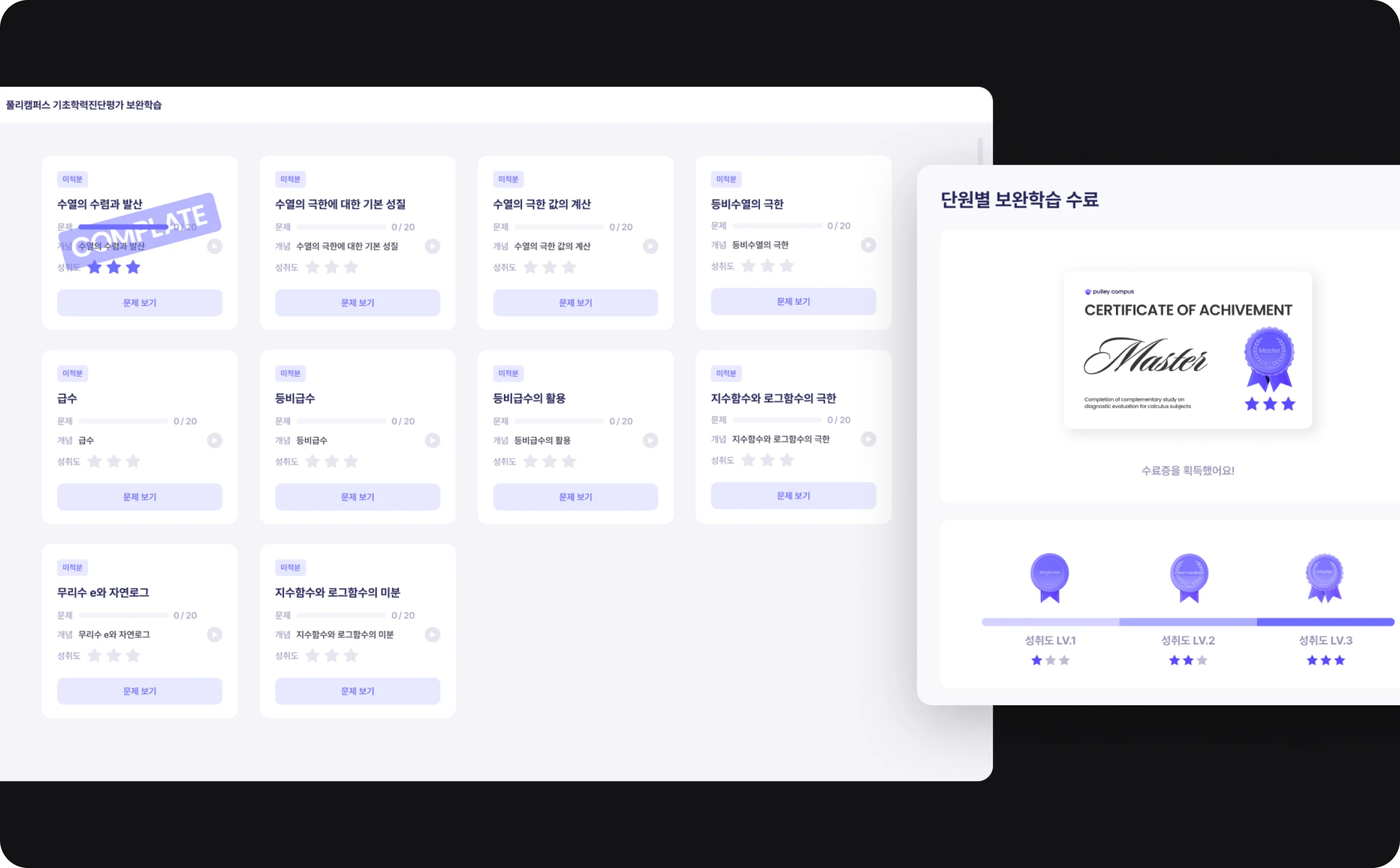 공식 성취 인증 이미지