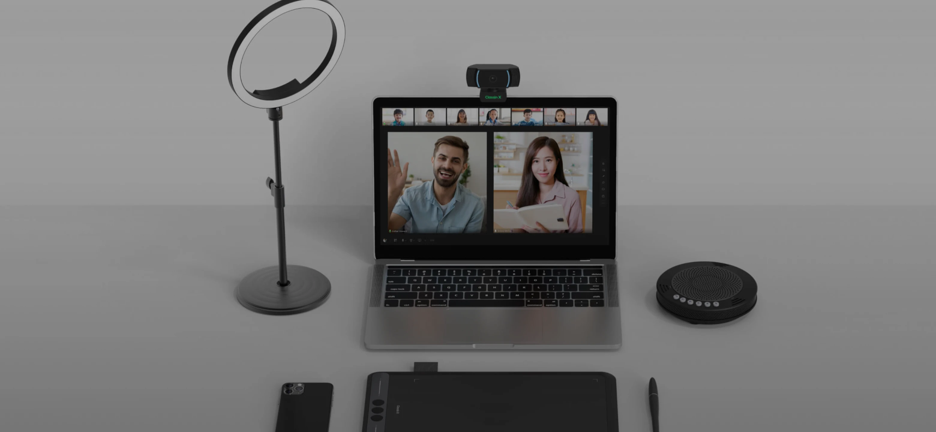 강의 녹화용 스튜디오 이미지